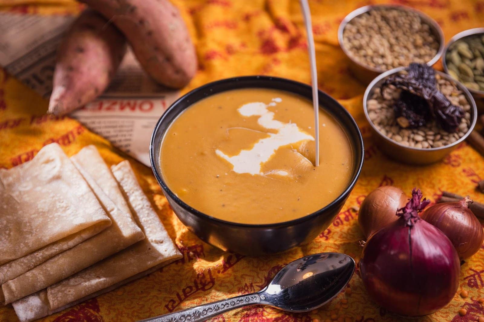 מרק קרם בטטה